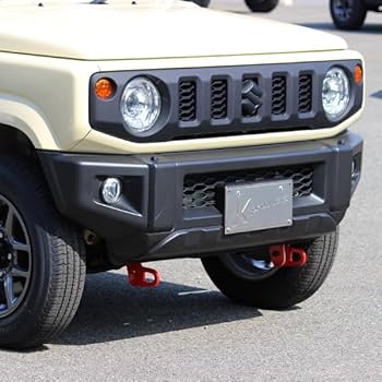 ジムニー JB64 シエラ JB74 純正バンパー用 Kプロダクツ 牽引フック Amazon | K-PRODUCTS ジムニー JB64 シエラ JB74 1-2型 ノマド